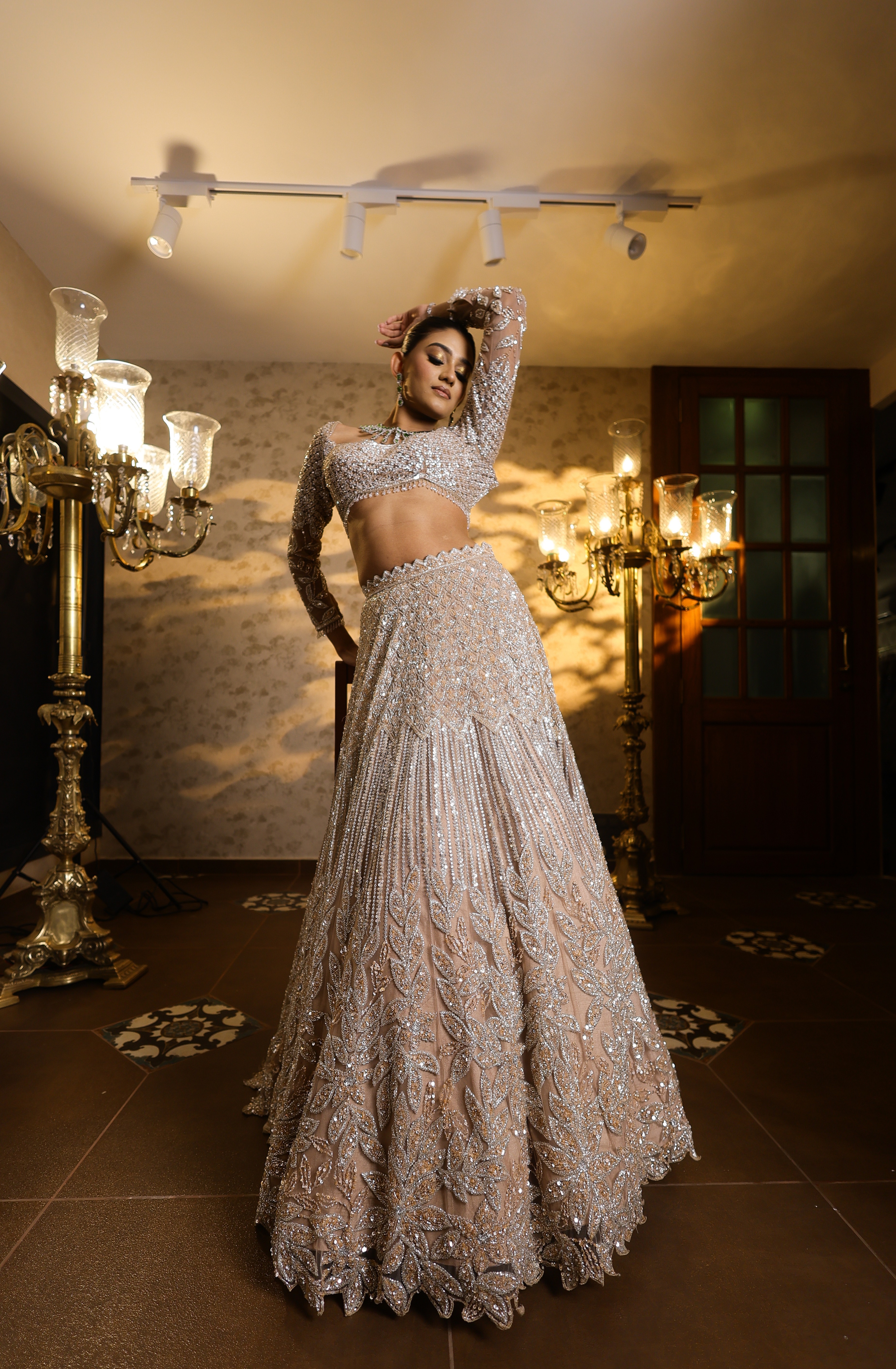 Crystal Lehenga