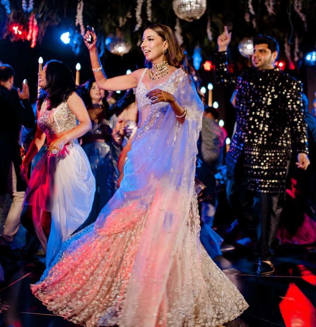 Ivory Fishcut Lehenga