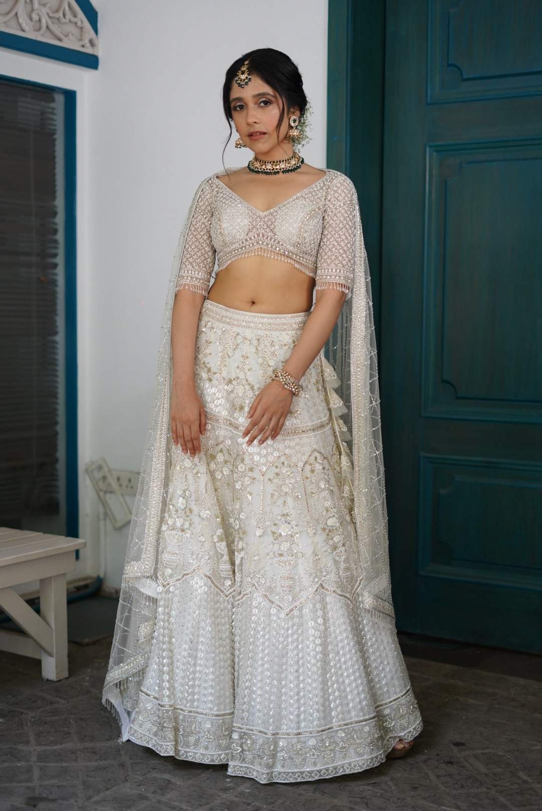 Meet Ivory Bridal Lehenga