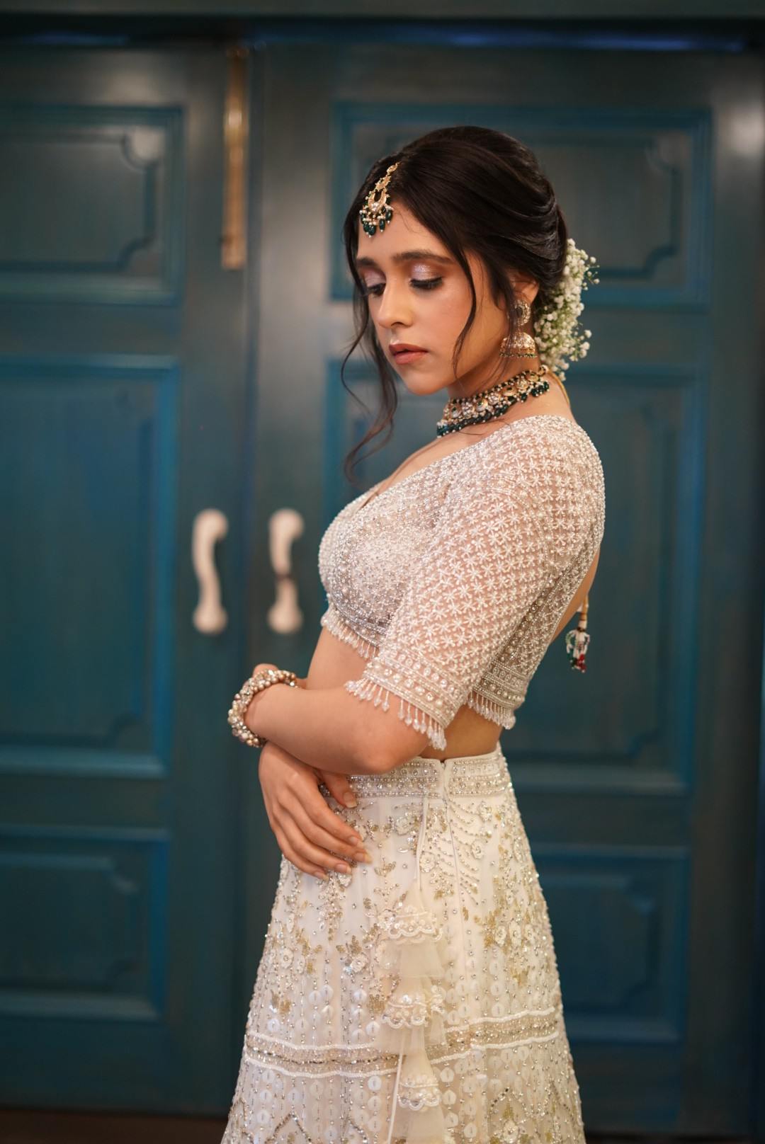 Meet Ivory Bridal Lehenga