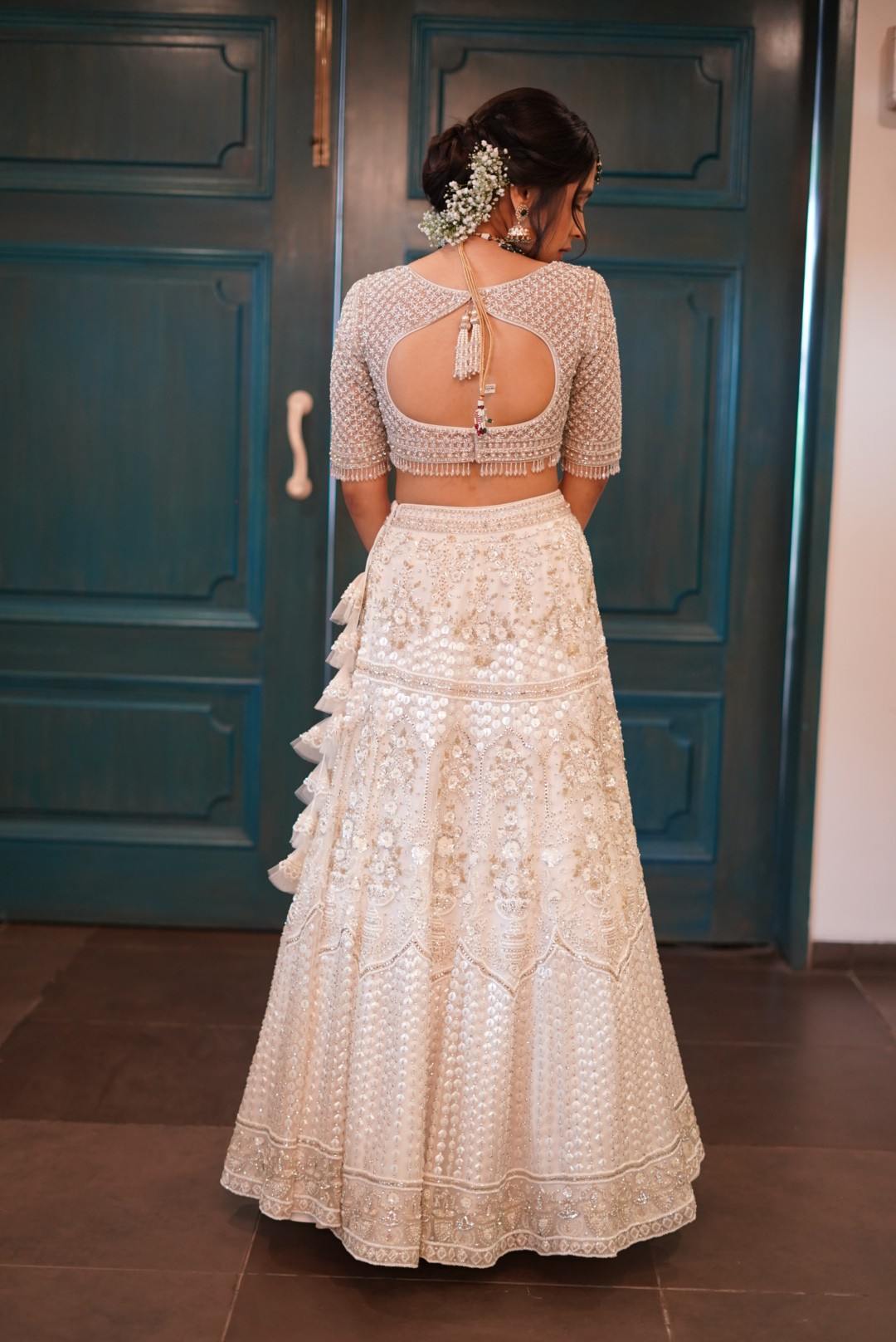 Meet Ivory Bridal Lehenga