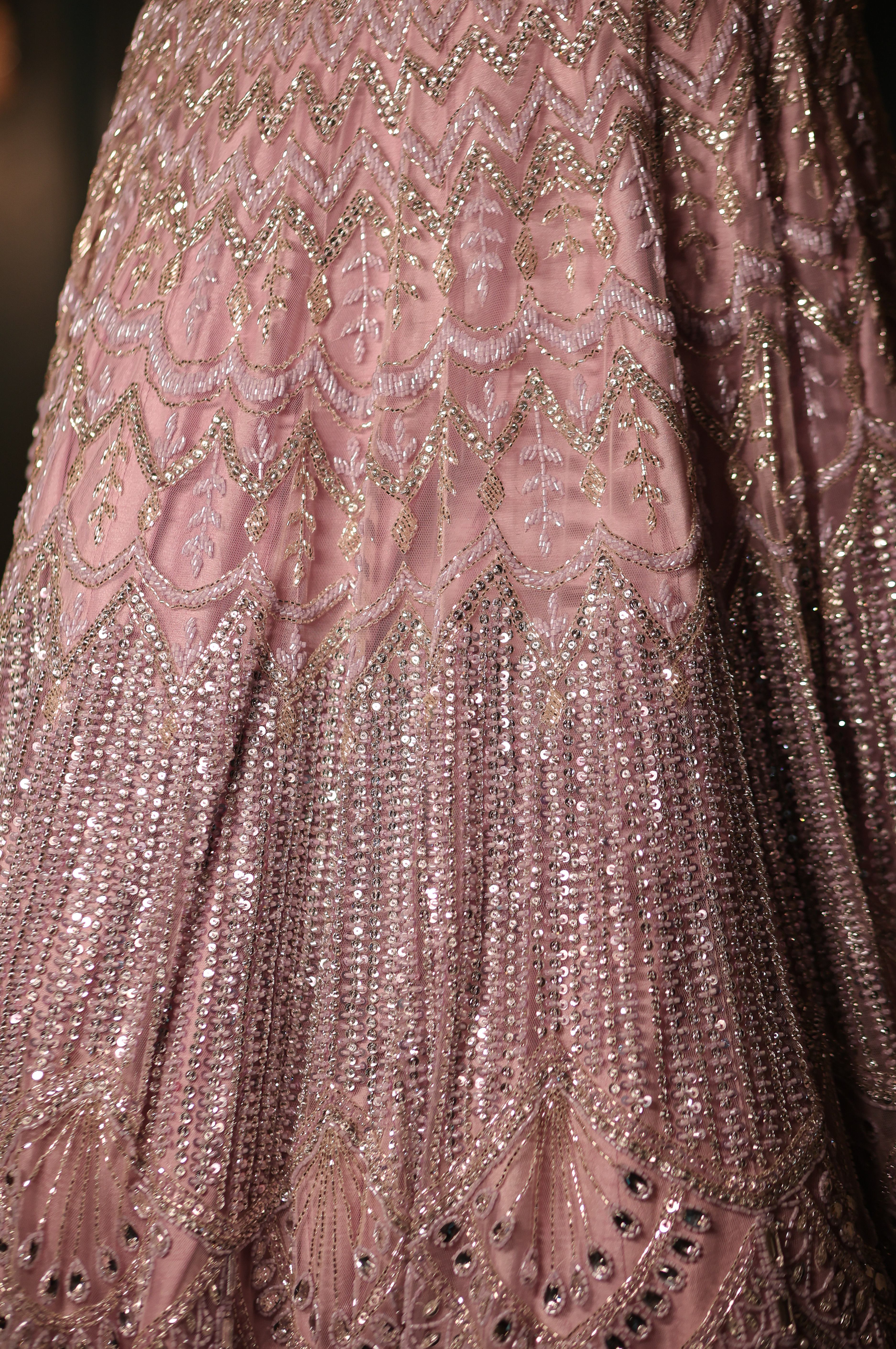 Luna Lilac Lehenga Set