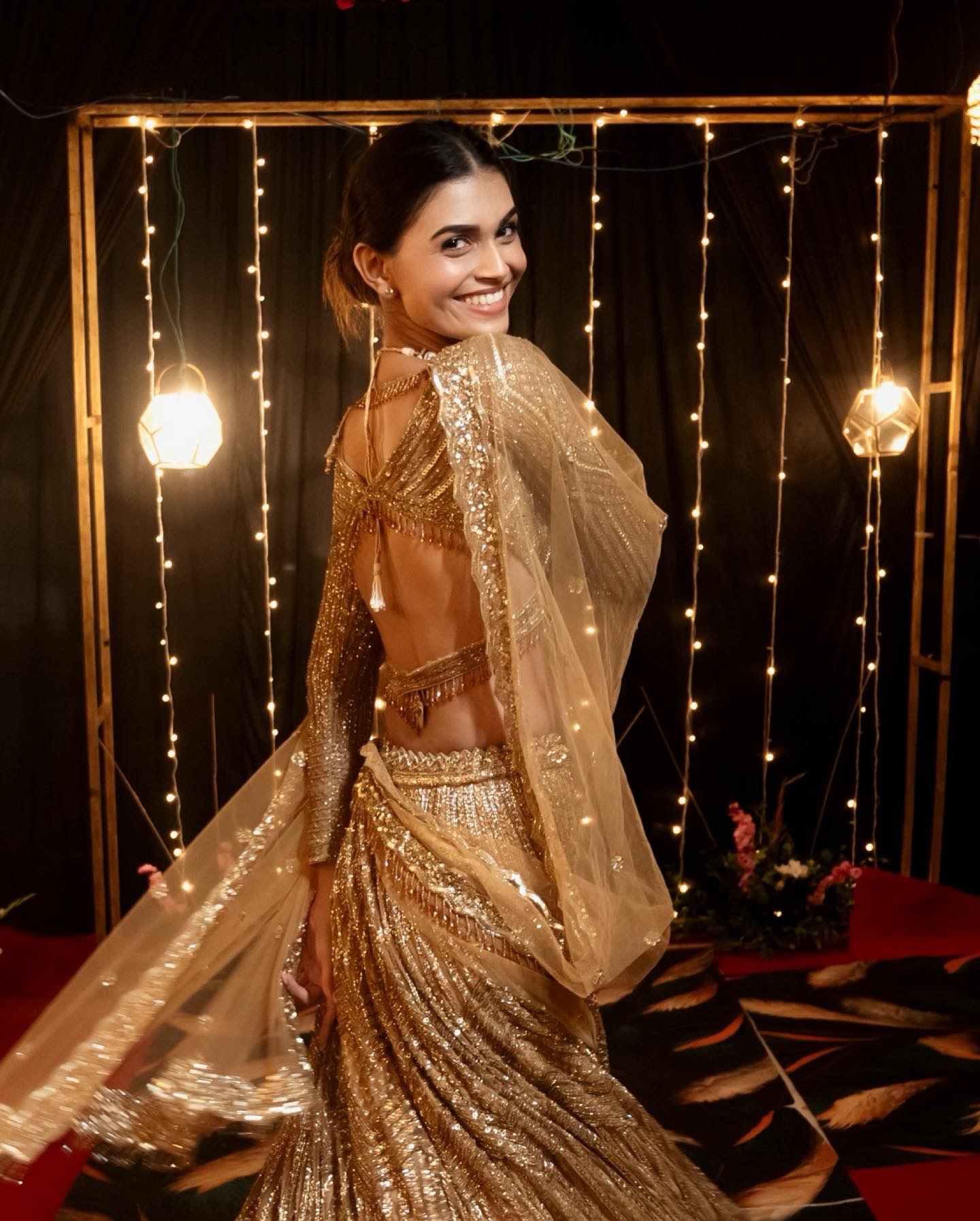 Icarus Gold Lehenga