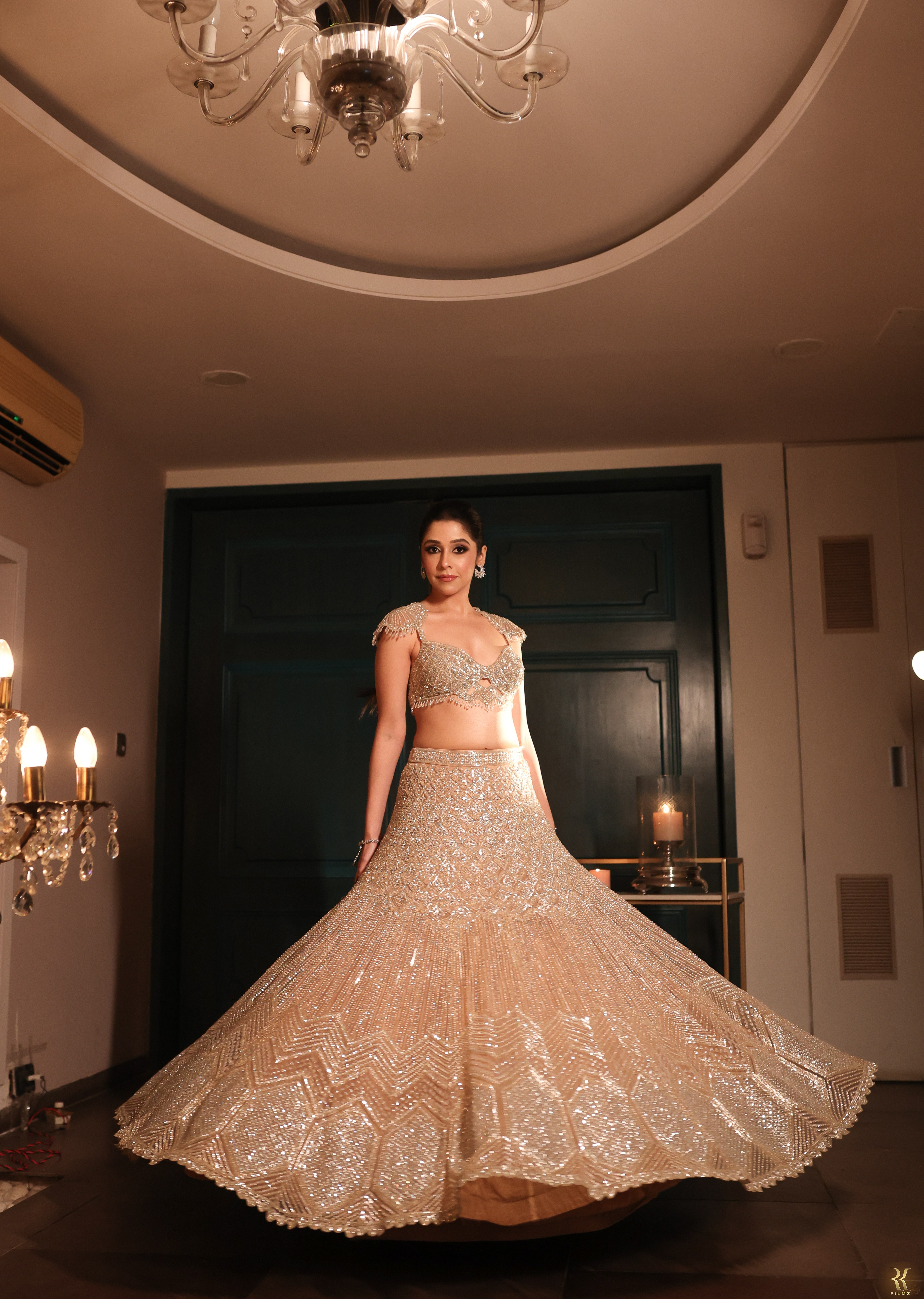 Chrome Lehenga