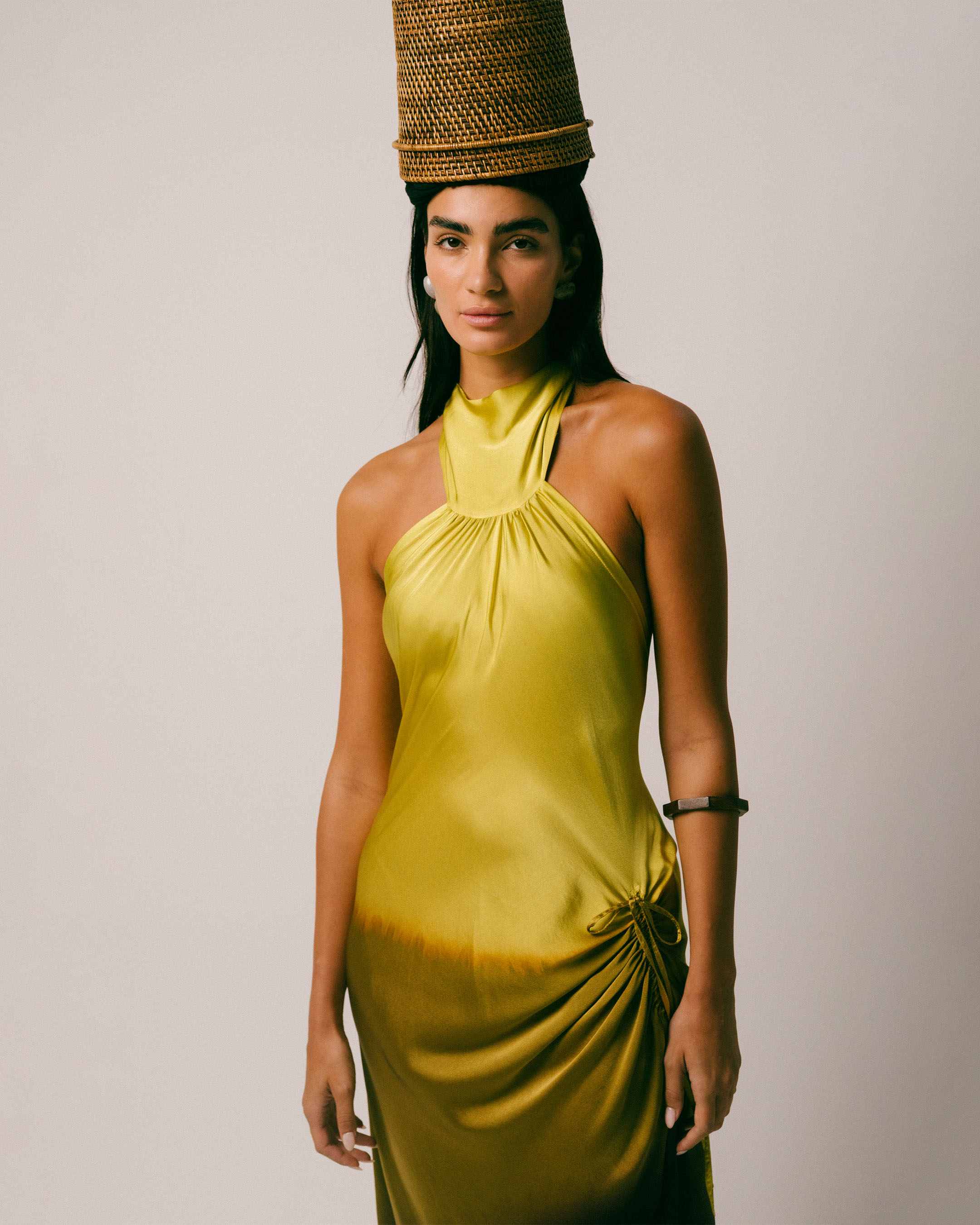 Purnama Silk Dress
