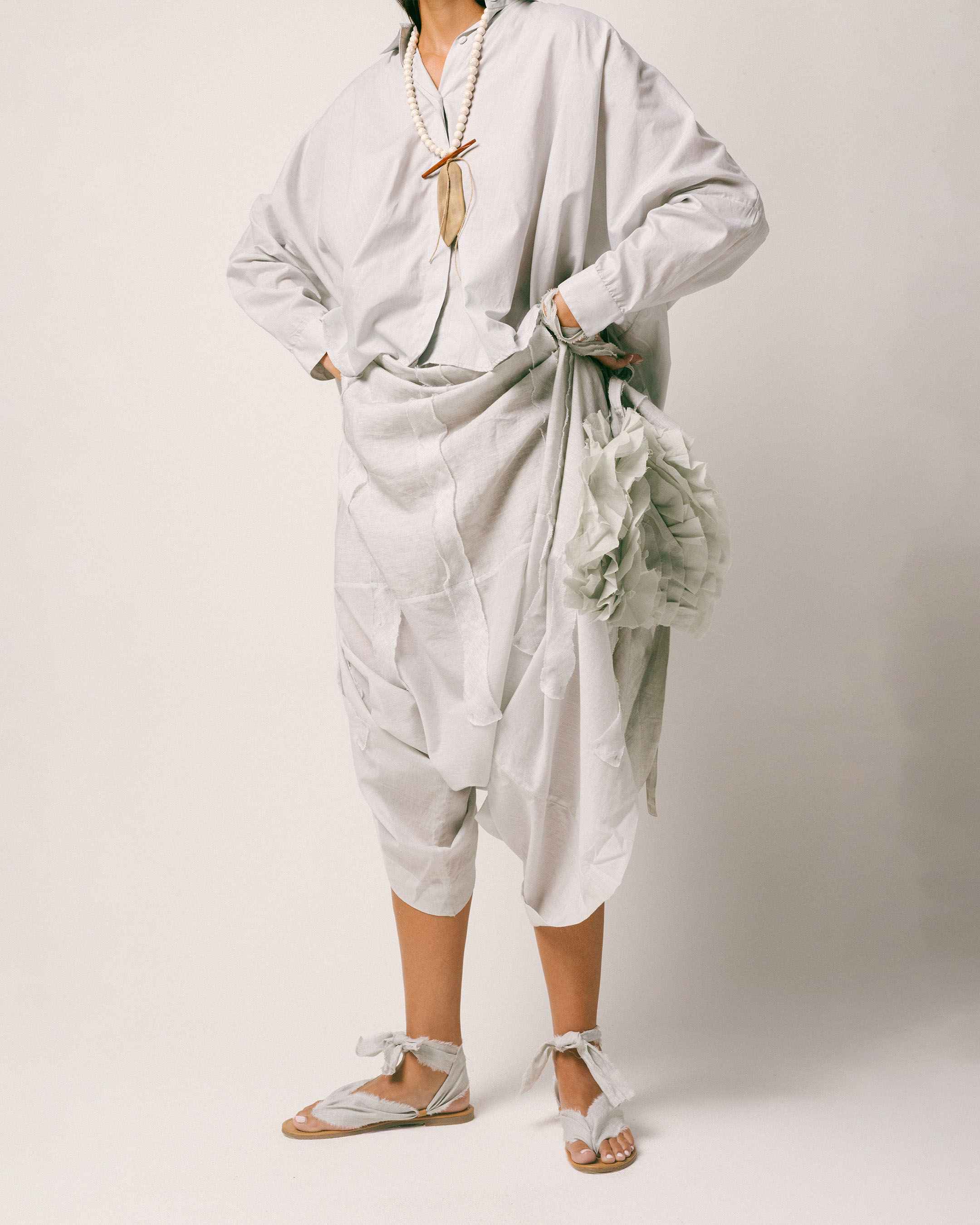 Embun Cotton Dhoti Set