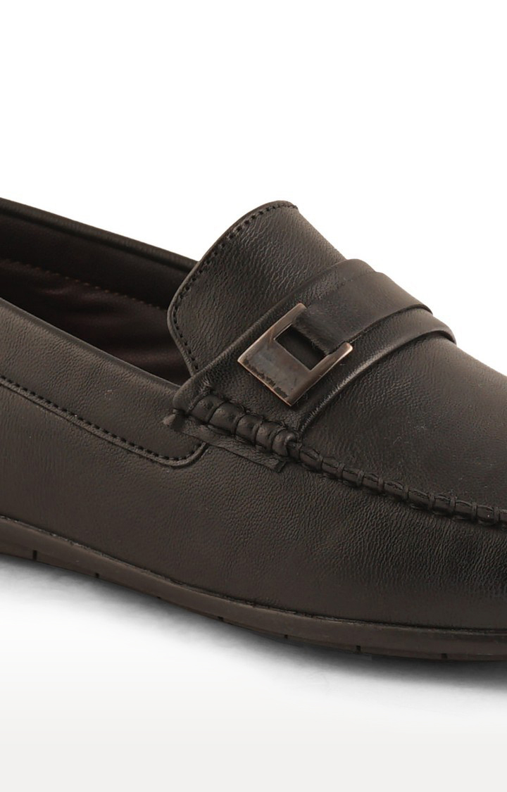 ID Men Black Loafers