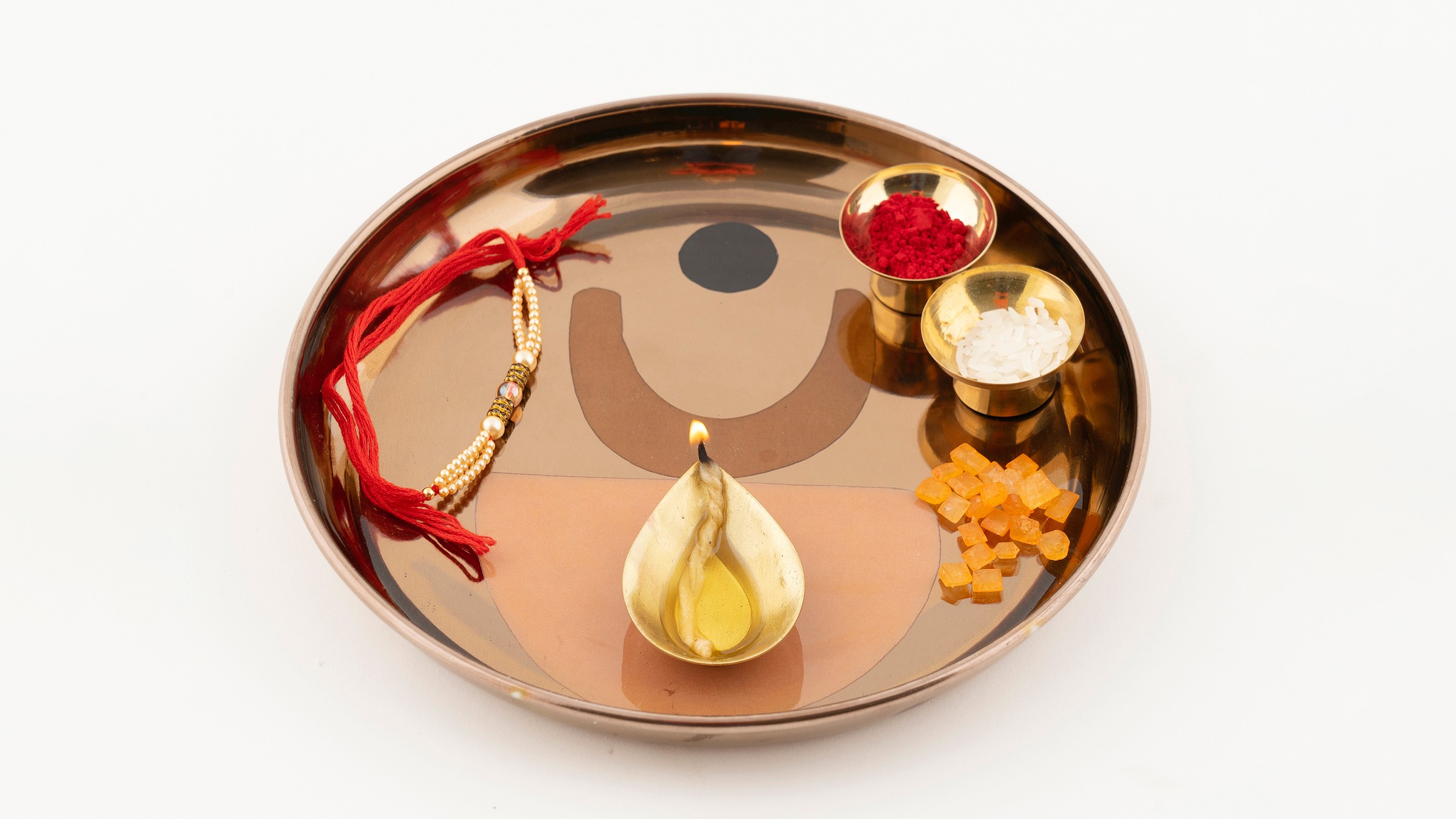 Small Rose Gold Ceremonial Set