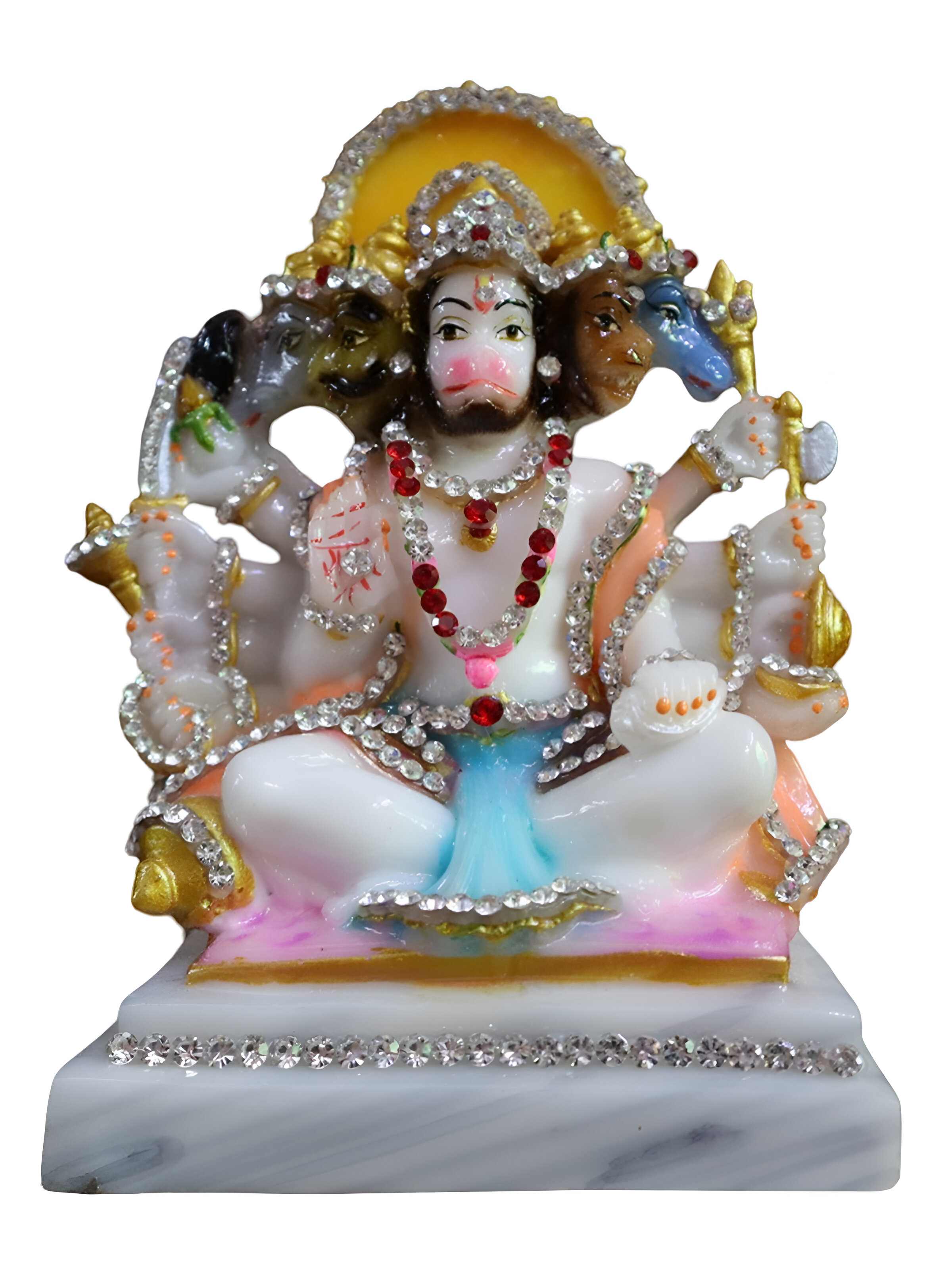 Hindu God Idol Statue for Pooja Home Office Temple Art Decor Decorative Showpiece
