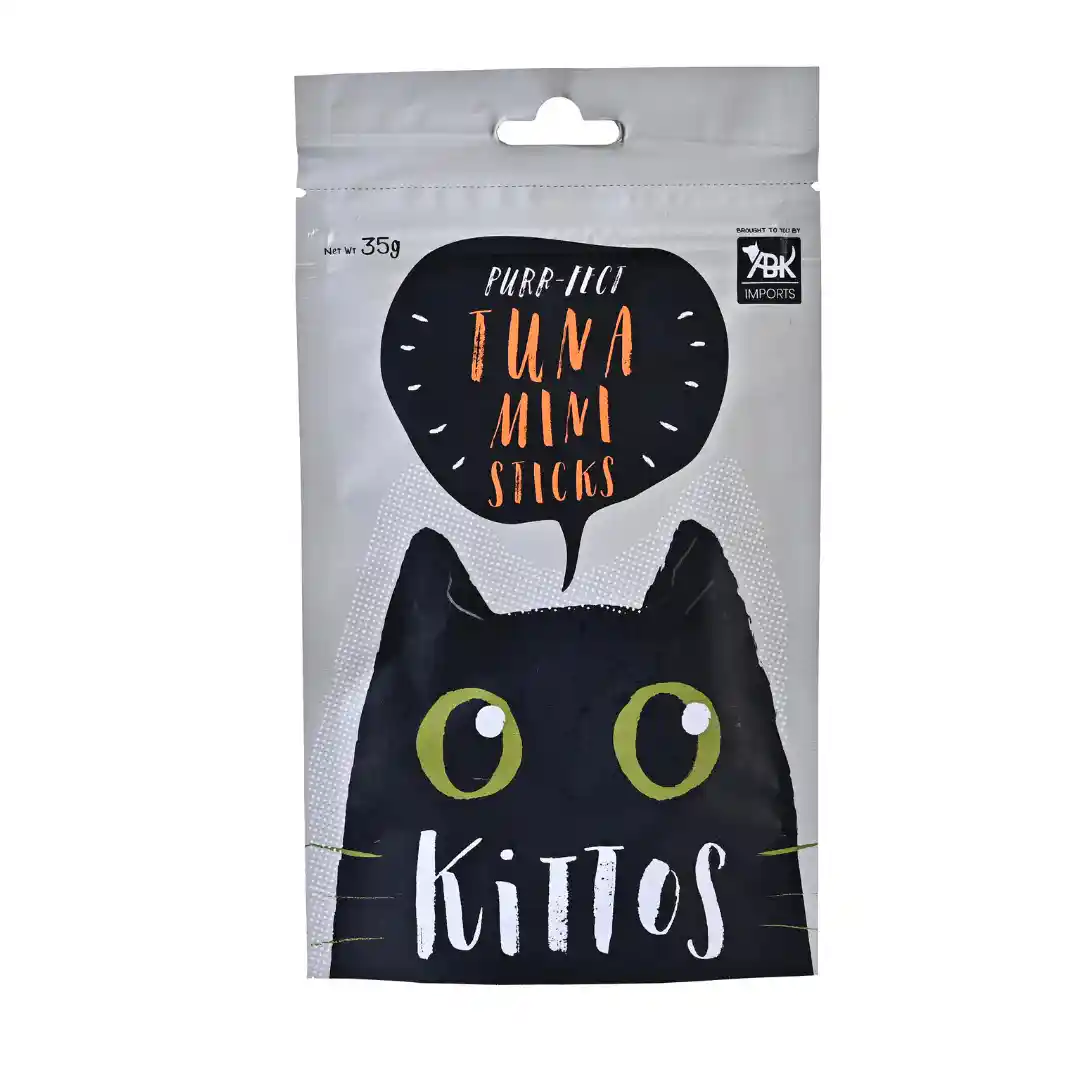 Kittos Tuna Mini Sticks Cat Treat - 35g