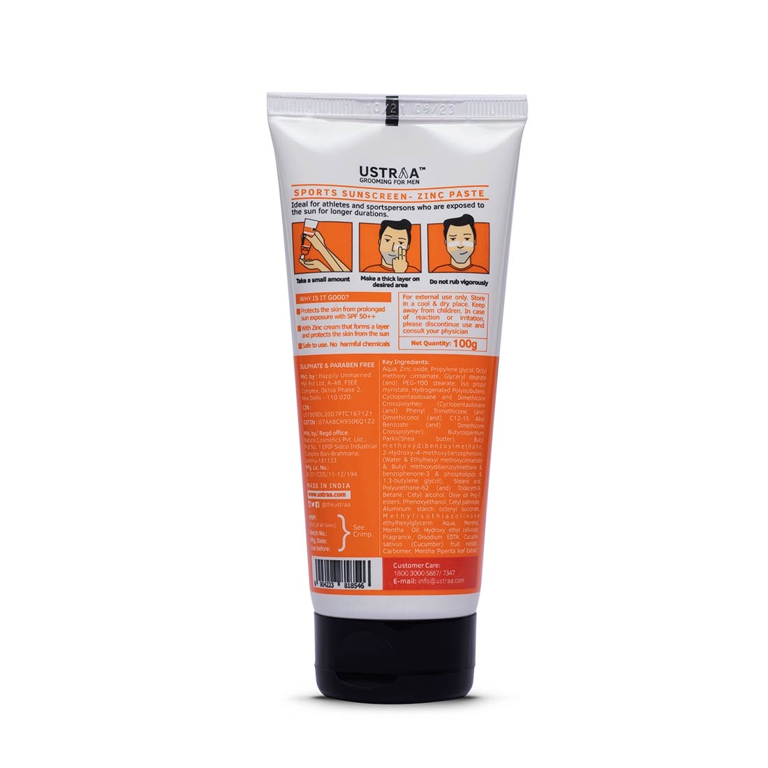 Ustraa | Ustraa Sports Sunscreen-Spf 50 (100 gms) 1