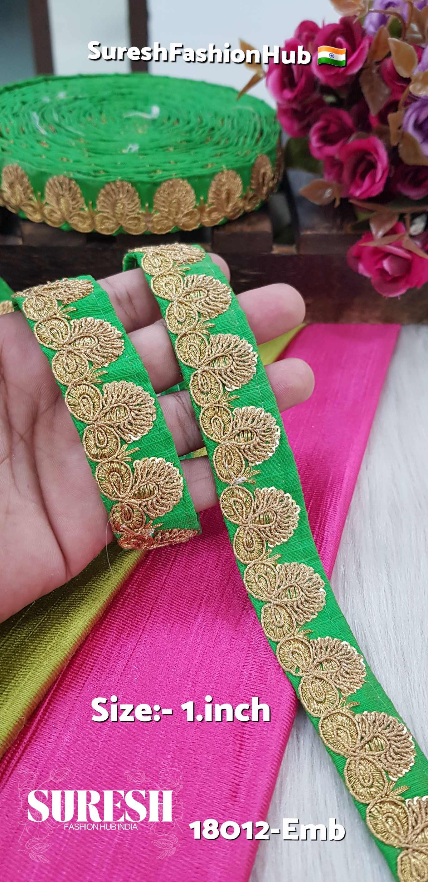Sequin, Thread & Dori Embroidery Lace