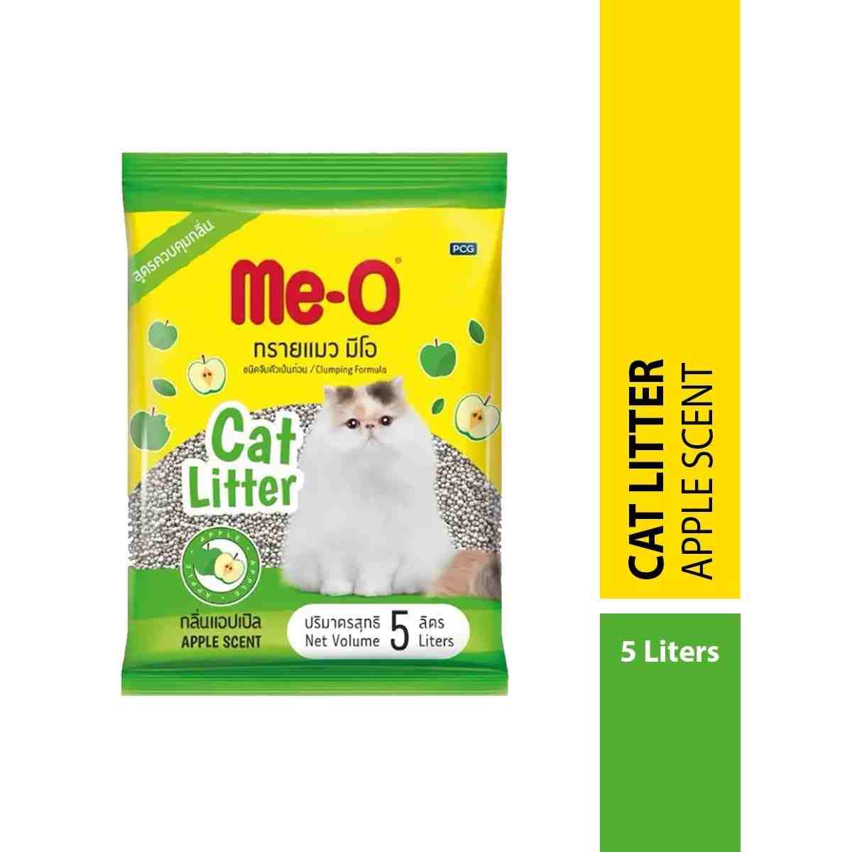 Me-O | Me-o cat litter Apple 5 liters