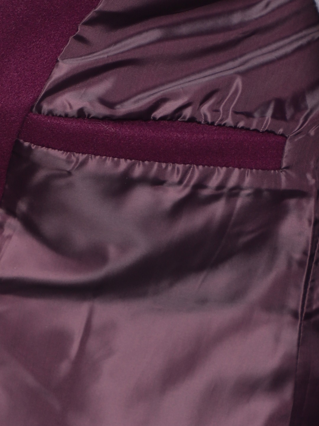 HER GRACE PURPLE LONG COAT