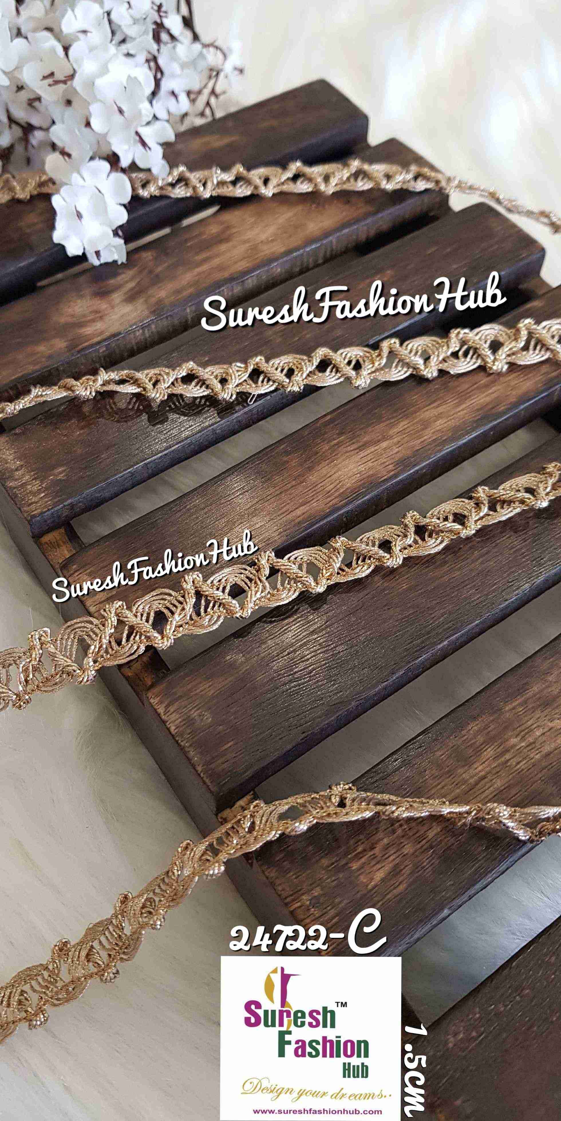Miniature Embellishment Rosegold Trim