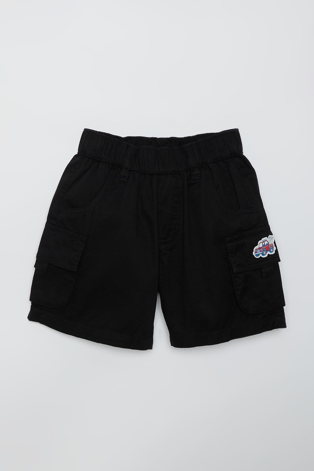Solid Blended Fabric Regular Fit Boys Shorts