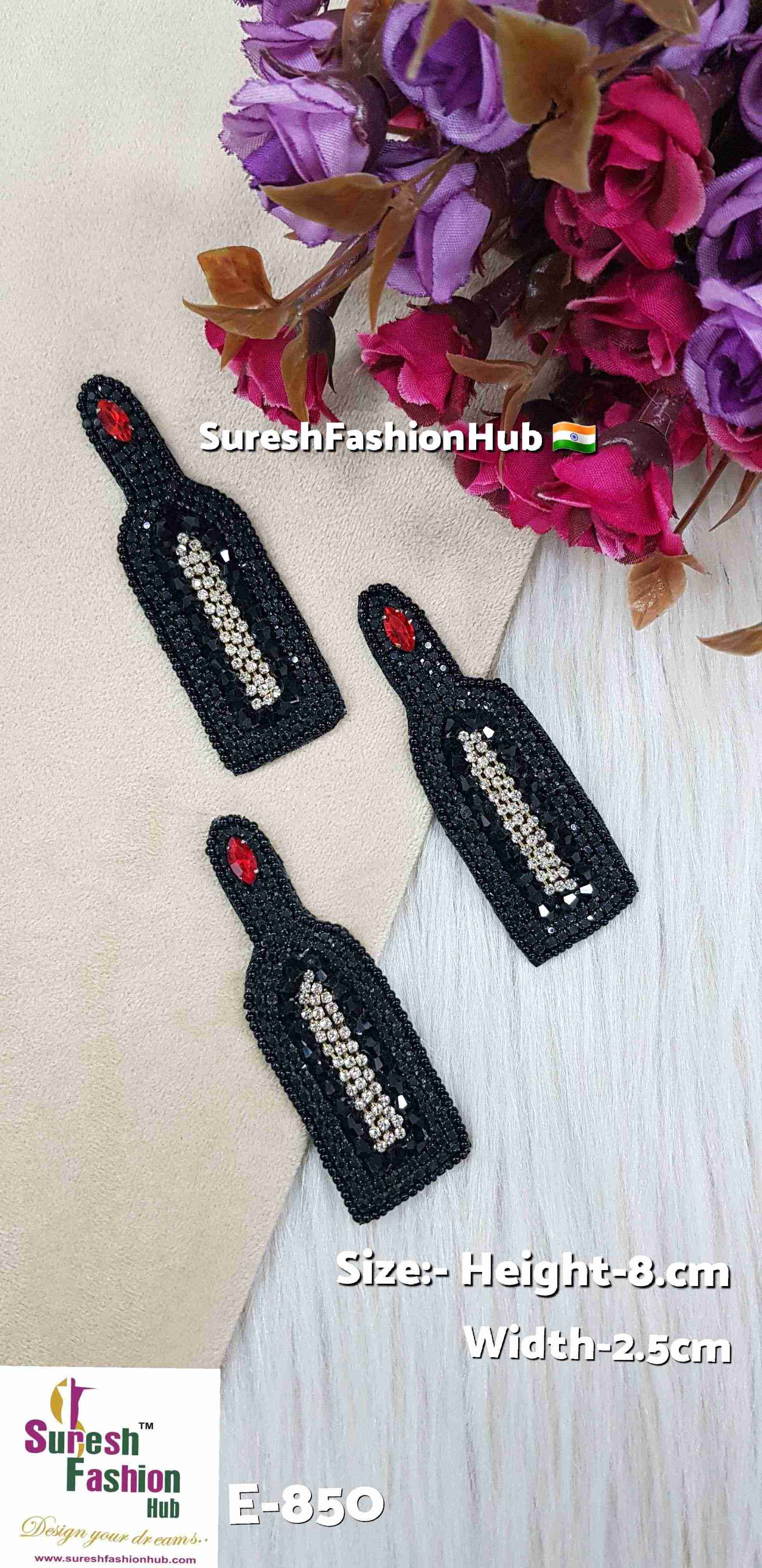 Handmade Black Bottle Patch