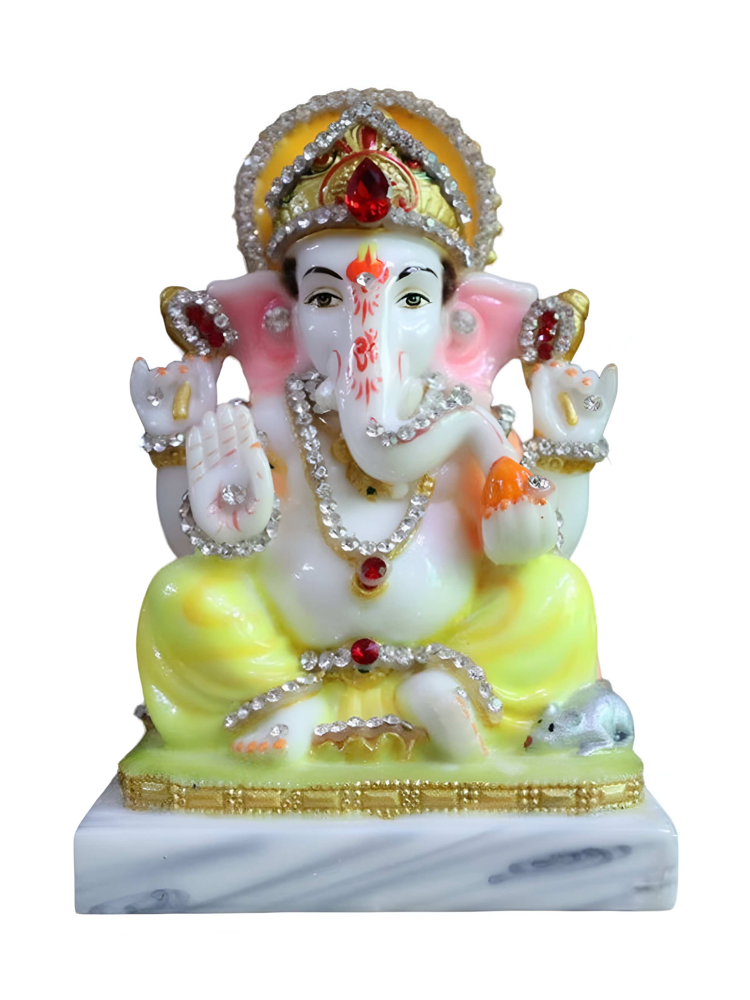 Hindu God Idol Statue for Pooja Home Office Temple Art Decor Decorative Showpiece