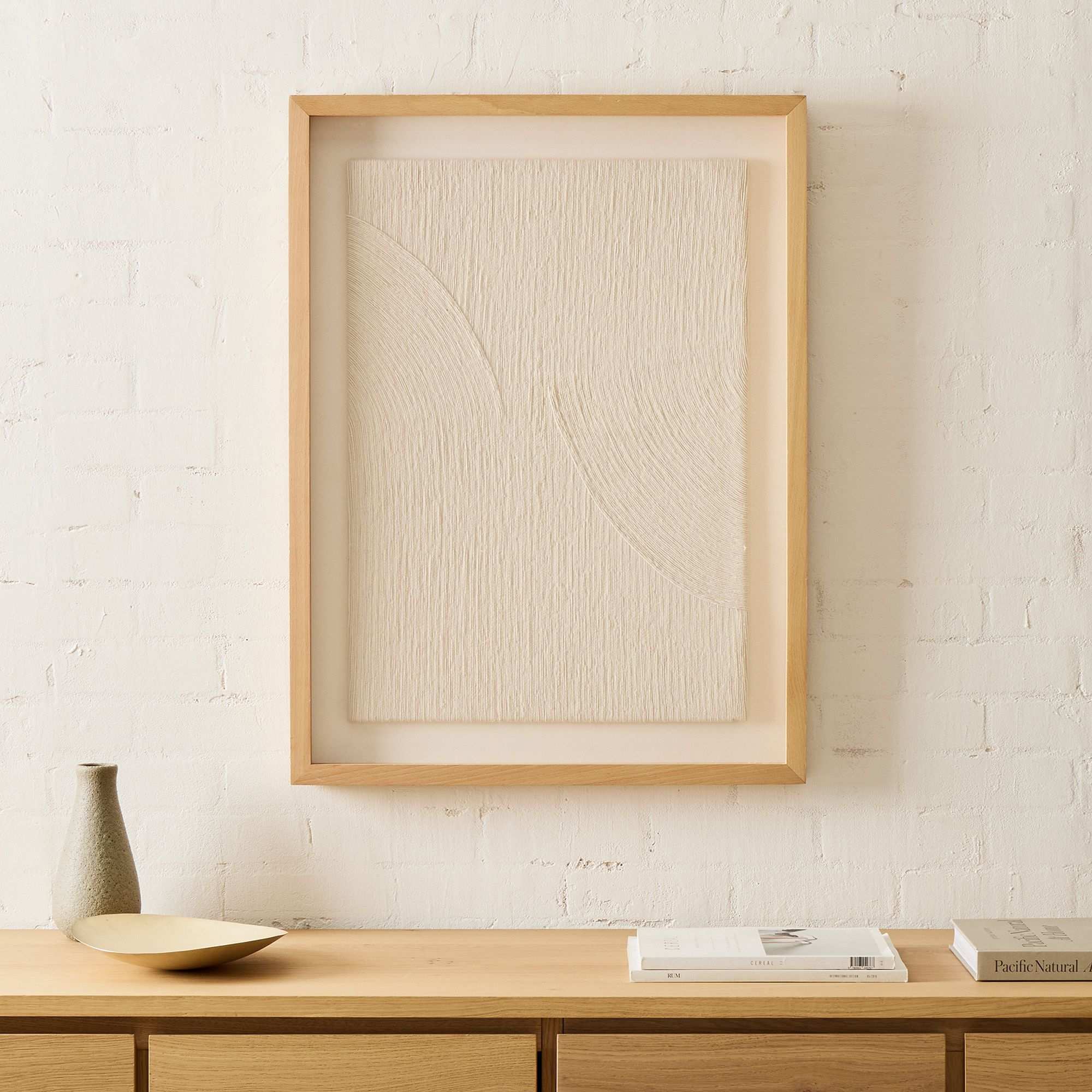 west elm | Tonal Thread Wall Art