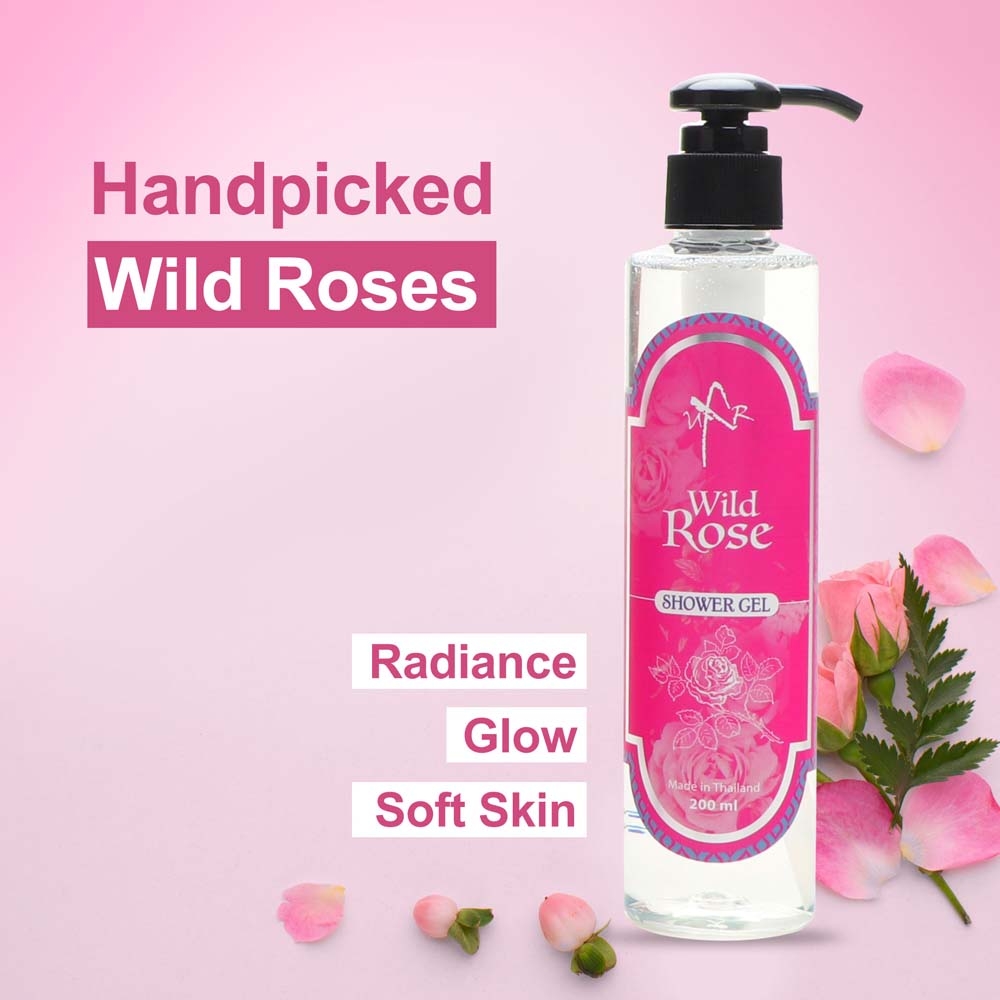 UXR | UXR Bath & Body Wild Rose Shower Gel 200ML 1