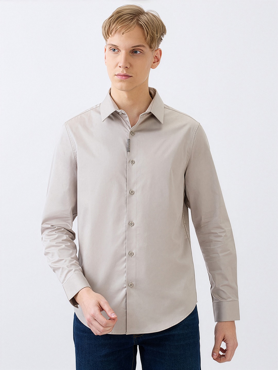 SUPERDRY SLEEK METAL TAB SHIRT