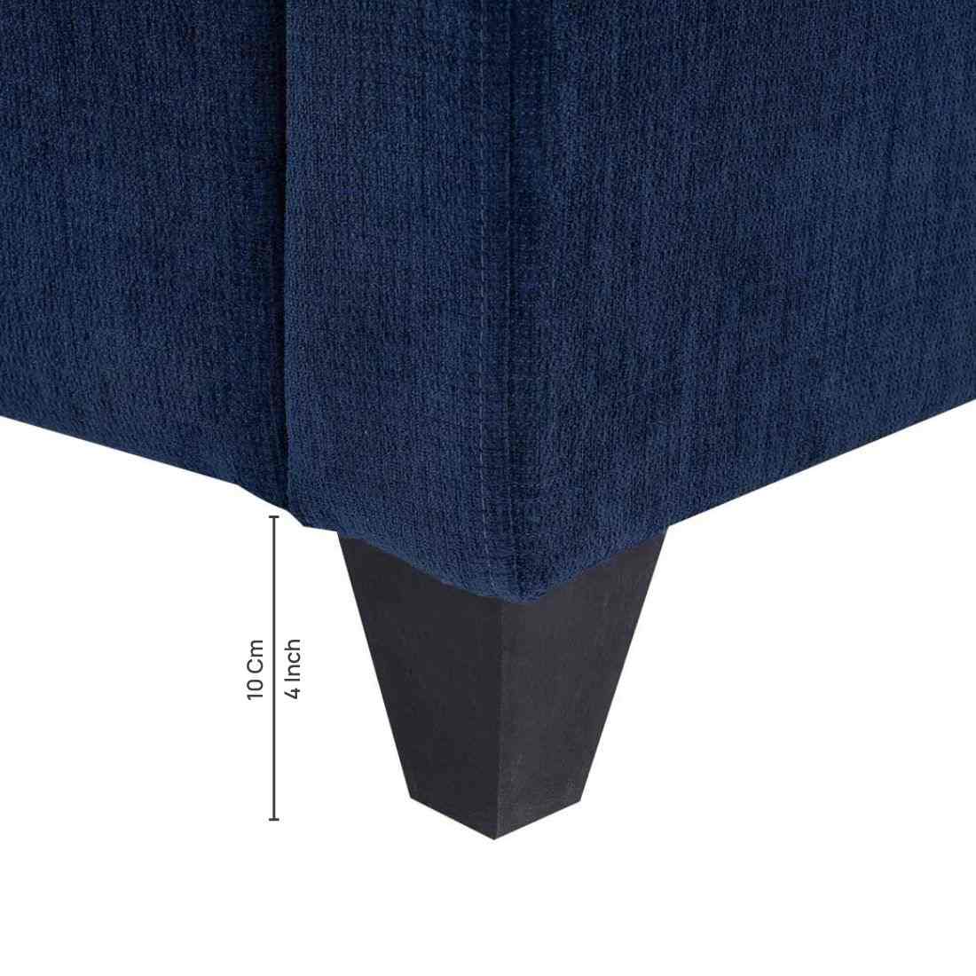 neudot Saya Dual Color Sofa for Living Room |3 Persons Sofa|Premium Fabric with Cushioned Armrest | Solid Wood Frame|3 Seater in Saya Duo Teal Color