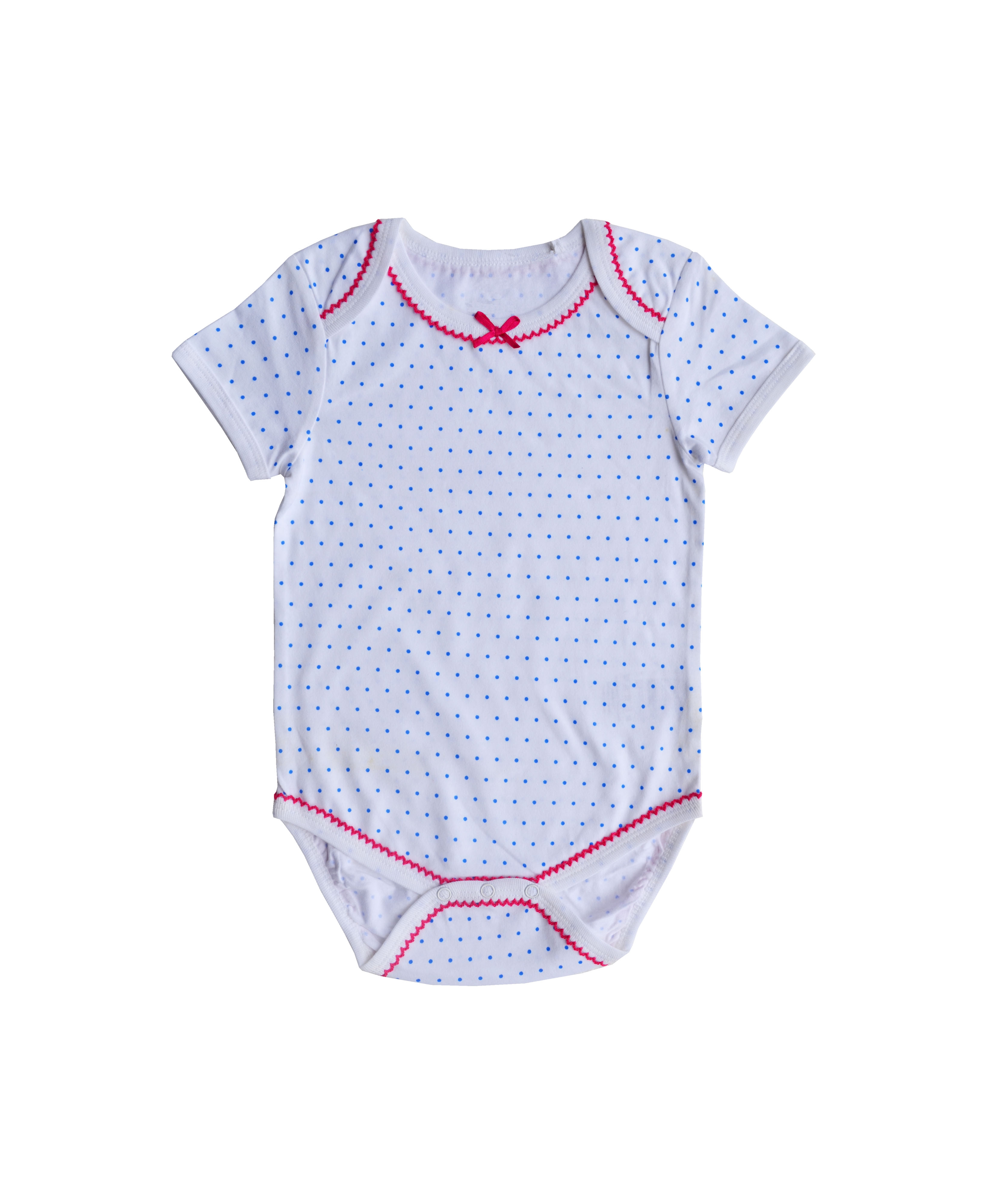Babeez | Allover Dot Print On White Body (100% CottonJersey) undefined