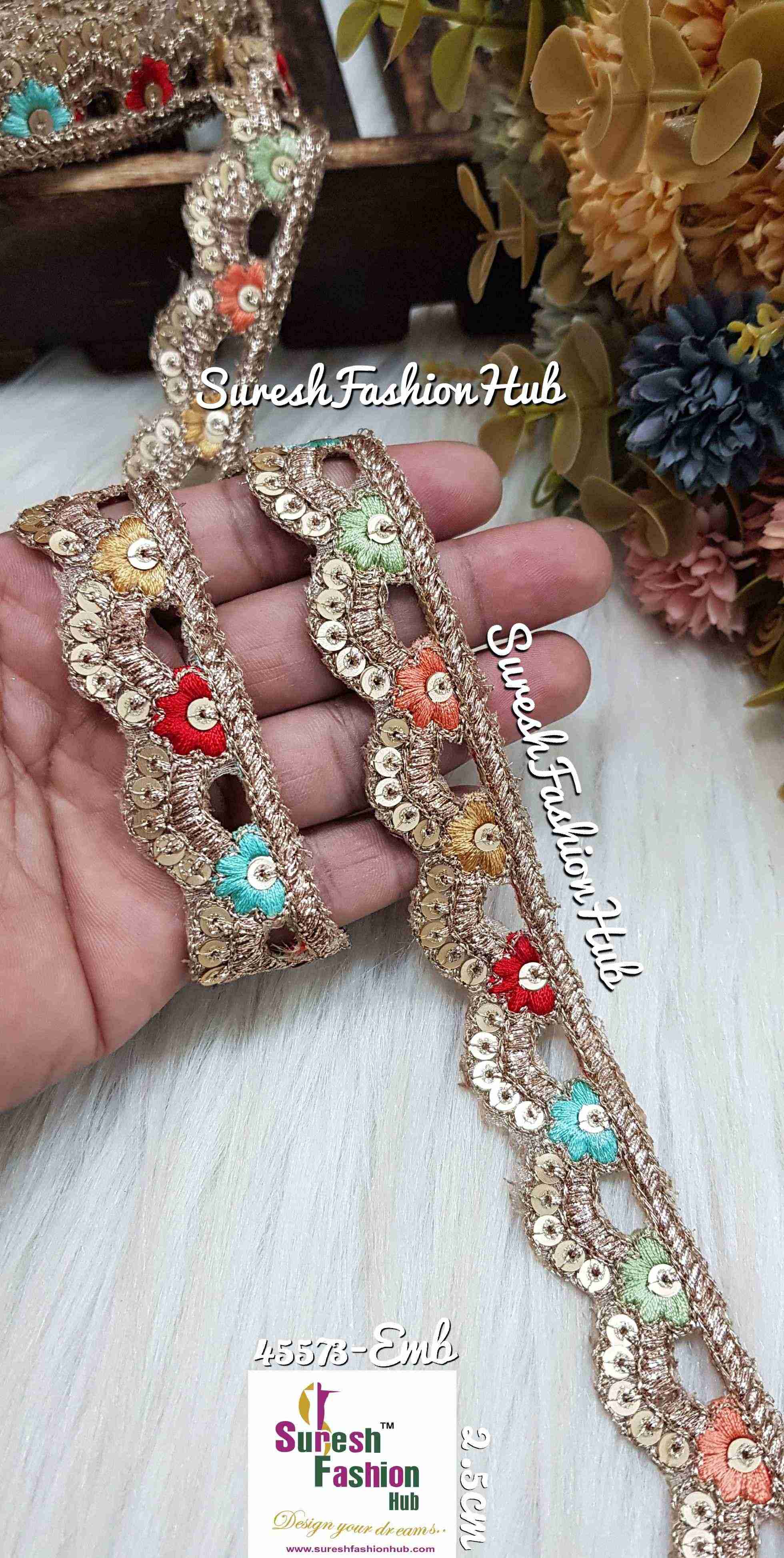 Delicate Embroidery Thread Lace