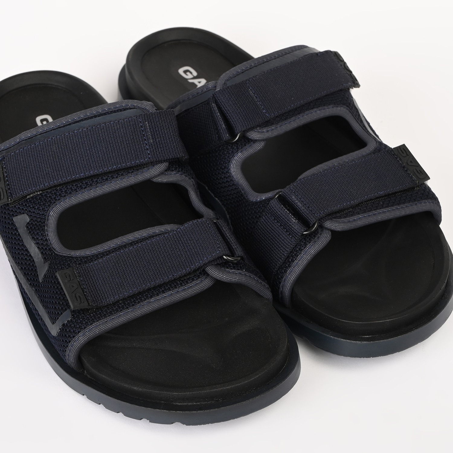 GAS | Men's StrapGrid Navy Sandals|3