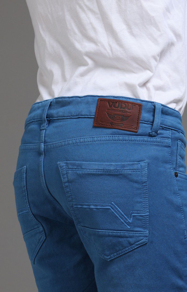 Men's Blue Denim Slim Jeans