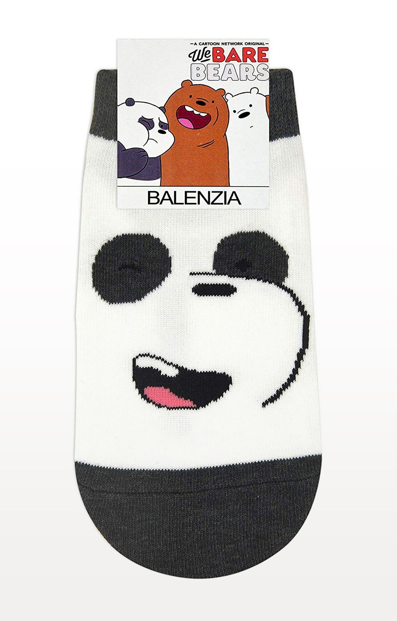 BALENZIA | Black Printed Socks (Pack of 3) 0