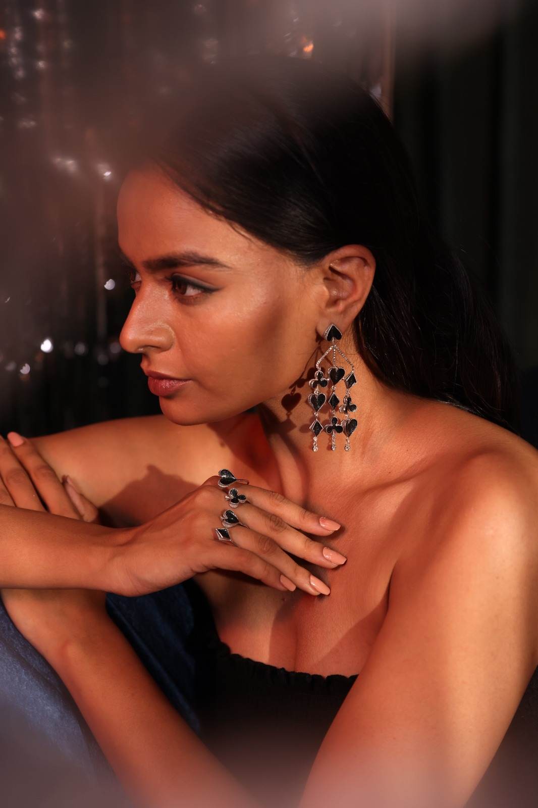 Smoked Royal Deck Earrings