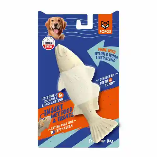 Barkbutler Fofos Durable Dog Chew Toy Cuttlefish