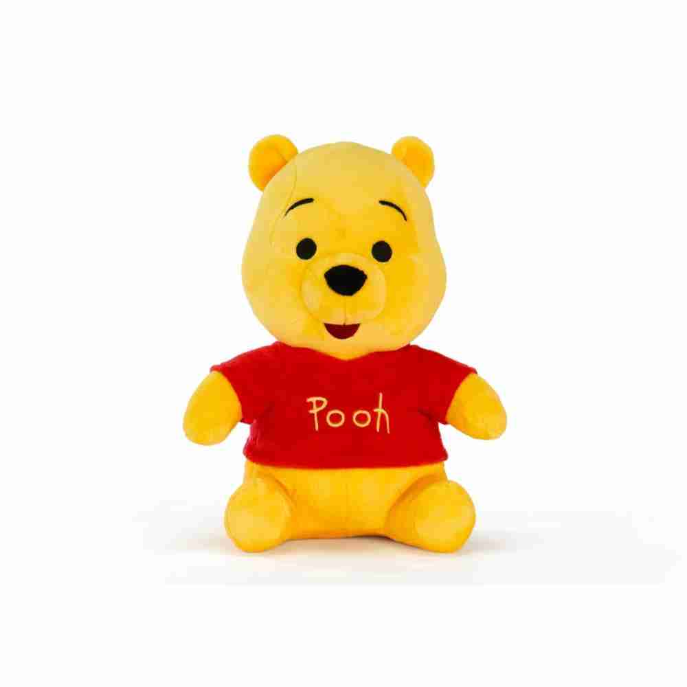 Disney Classic Winnie the Pooh Plush Soft Toy, 9 Inch, Multicolour