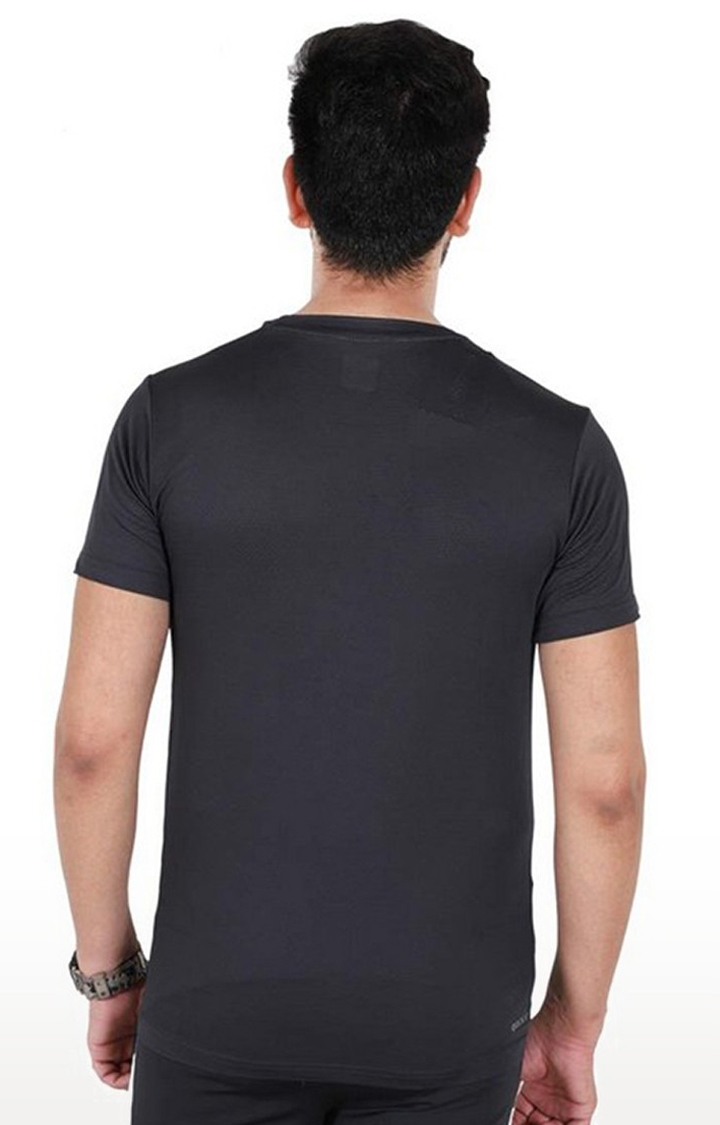 JAGURO | Black Printed T-Shirt 2