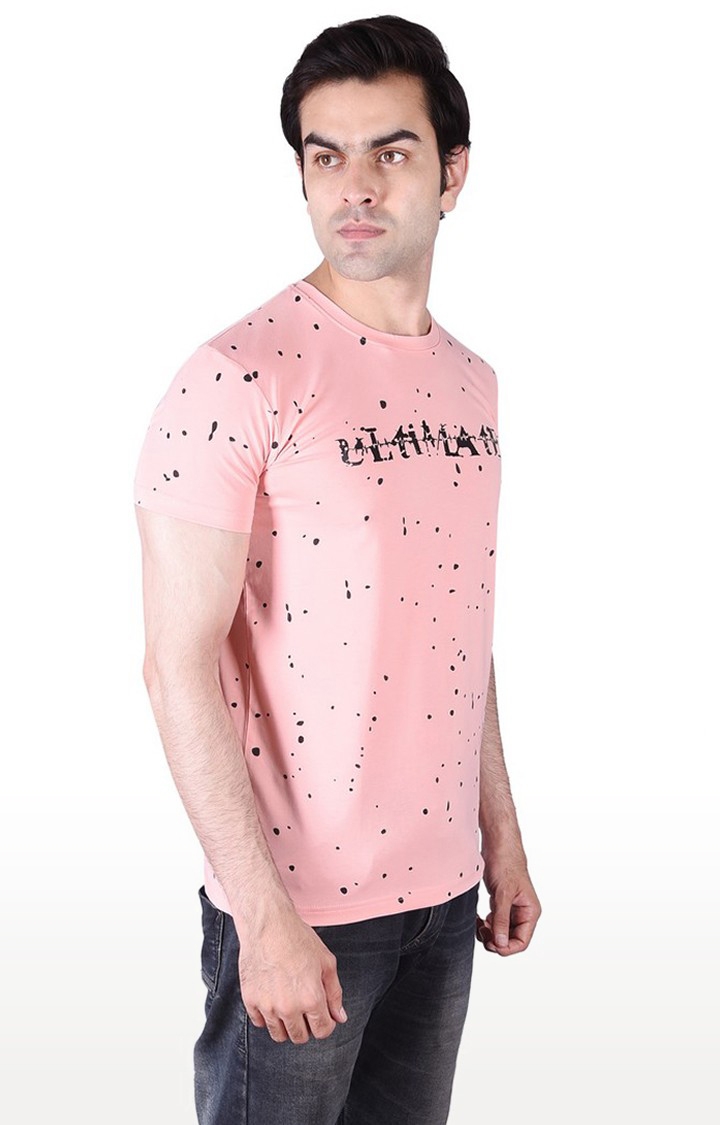 JAGURO | Pink Printed T-Shirt 3