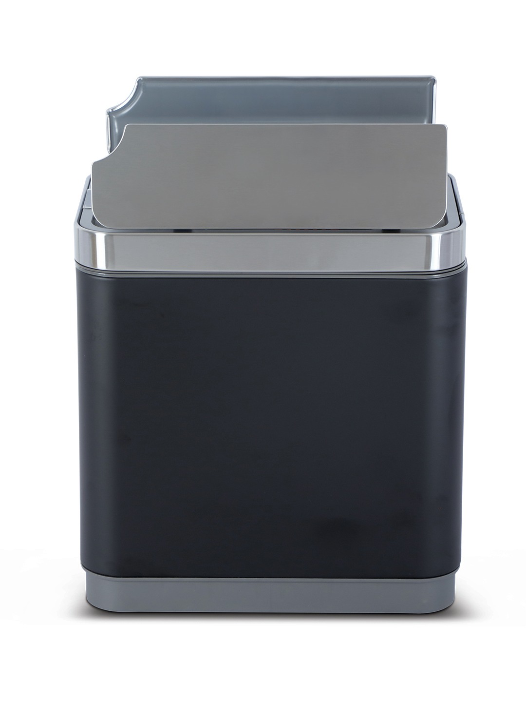 Bellagio Black 12L Sensor 410High-Quality Stainless Steel Intelligent Trash Can/DustBin With Legs