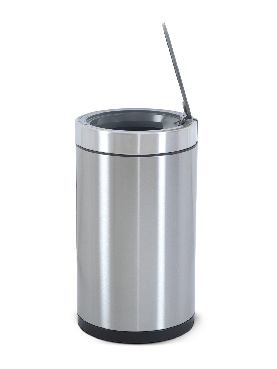Bellagio MattSteel 12L Cylindrical Shape Sensor 410High-Quality Stainless Steel Intelligent Trash Can/DustBin