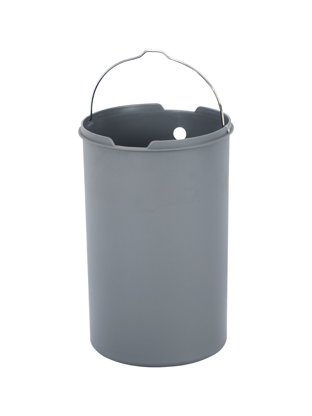 Bellagio White 12L Cylindrical Shape Sensor 410High-Quality Stainless Steel Intelligent Trash Can/DustBin