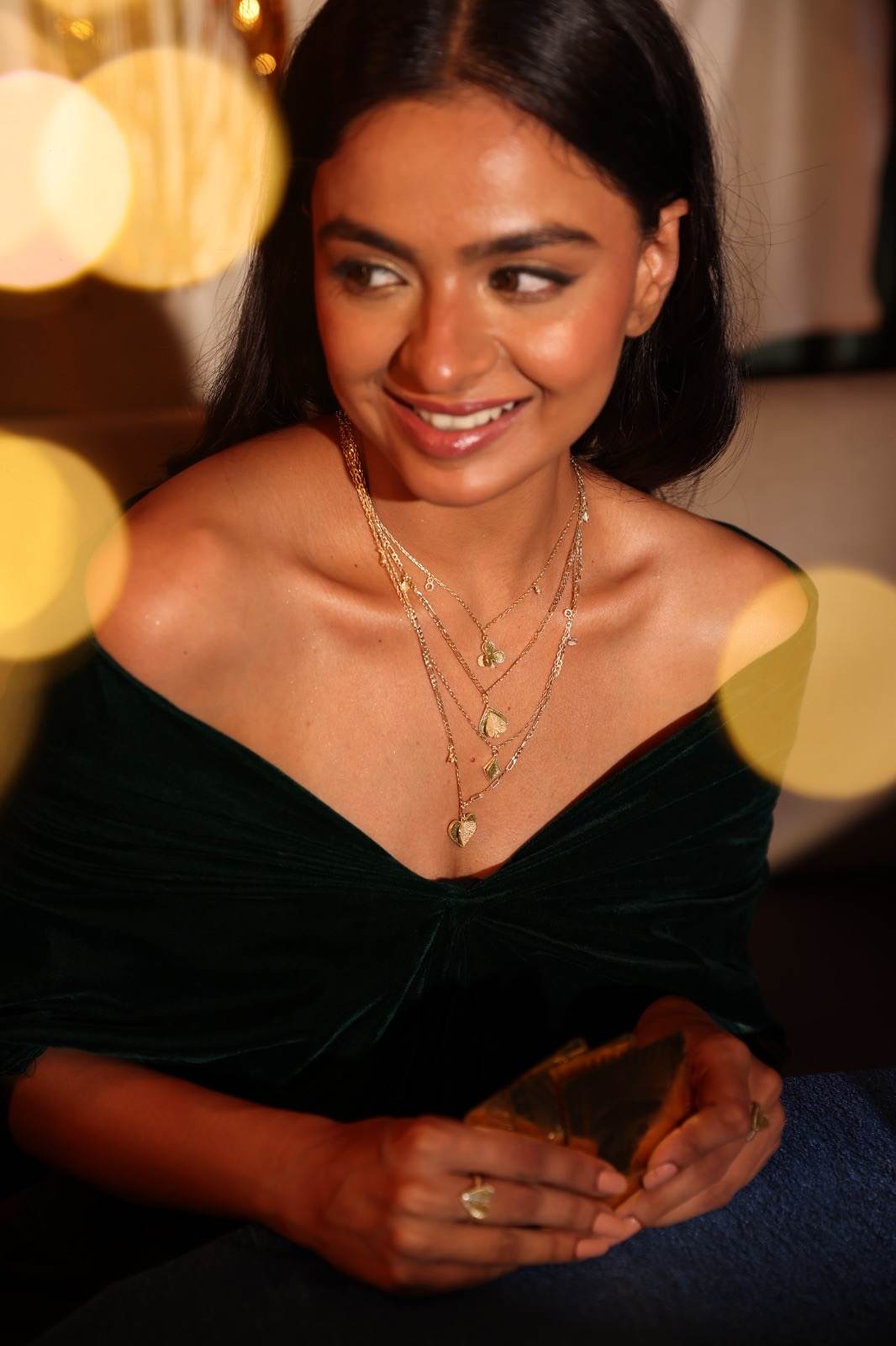 Gold Royal Deck Layered Necklace