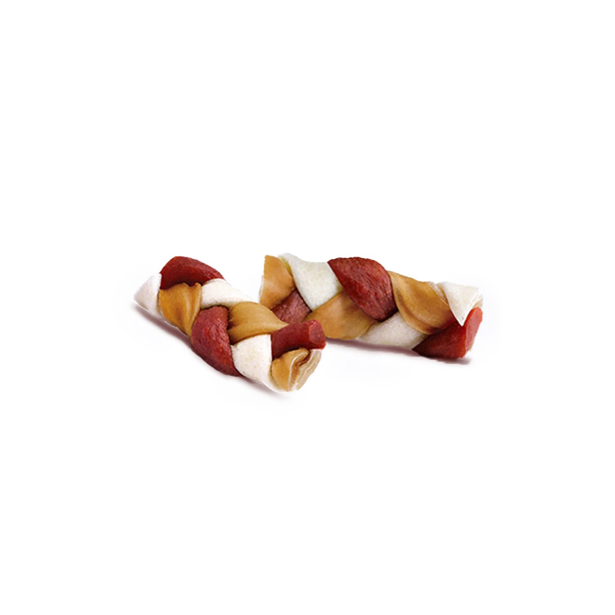 Gnawlers Yaowo Braided Chicken & Liver Flavour Dog Treats – 500g