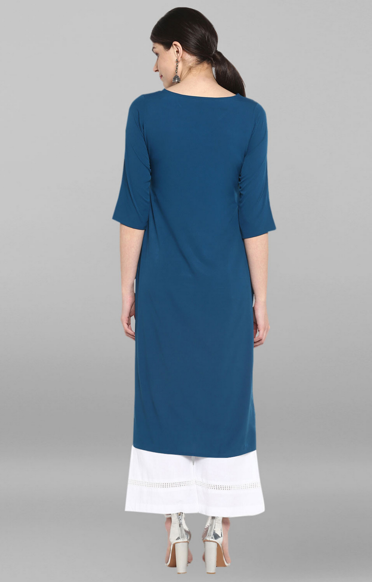 Blue Printed Kurtis