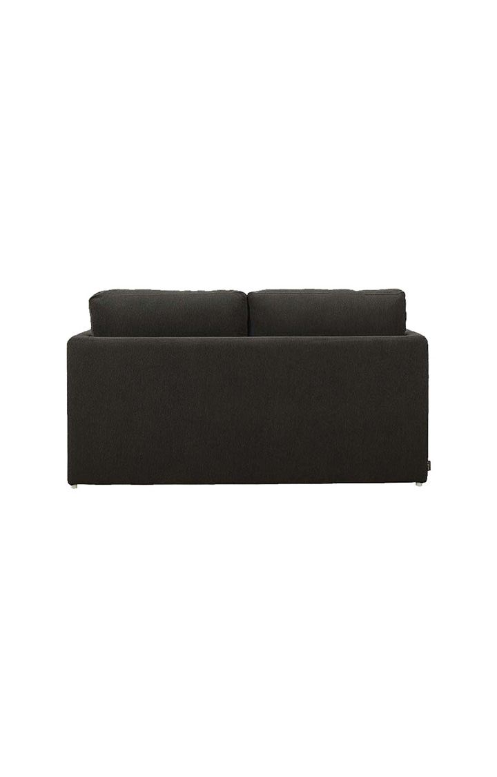 NEUDOT Max Fabric Pull-Out Sofa Cum Bed for Living Room | 2 Seater Sofa Bed for Drawing Room & Bedroom | Diwan | Chocolate Brown Color