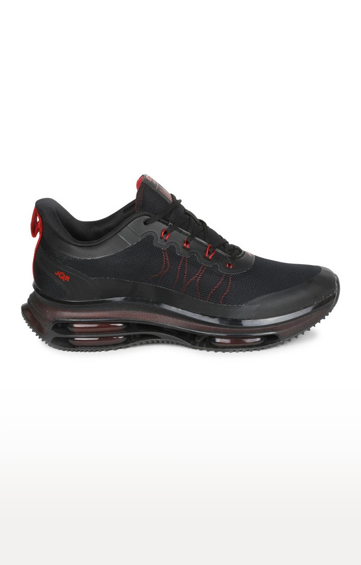 JQR JQR MAX Men's Running Shoes Color:Blk/Red-cheohanoi.vn