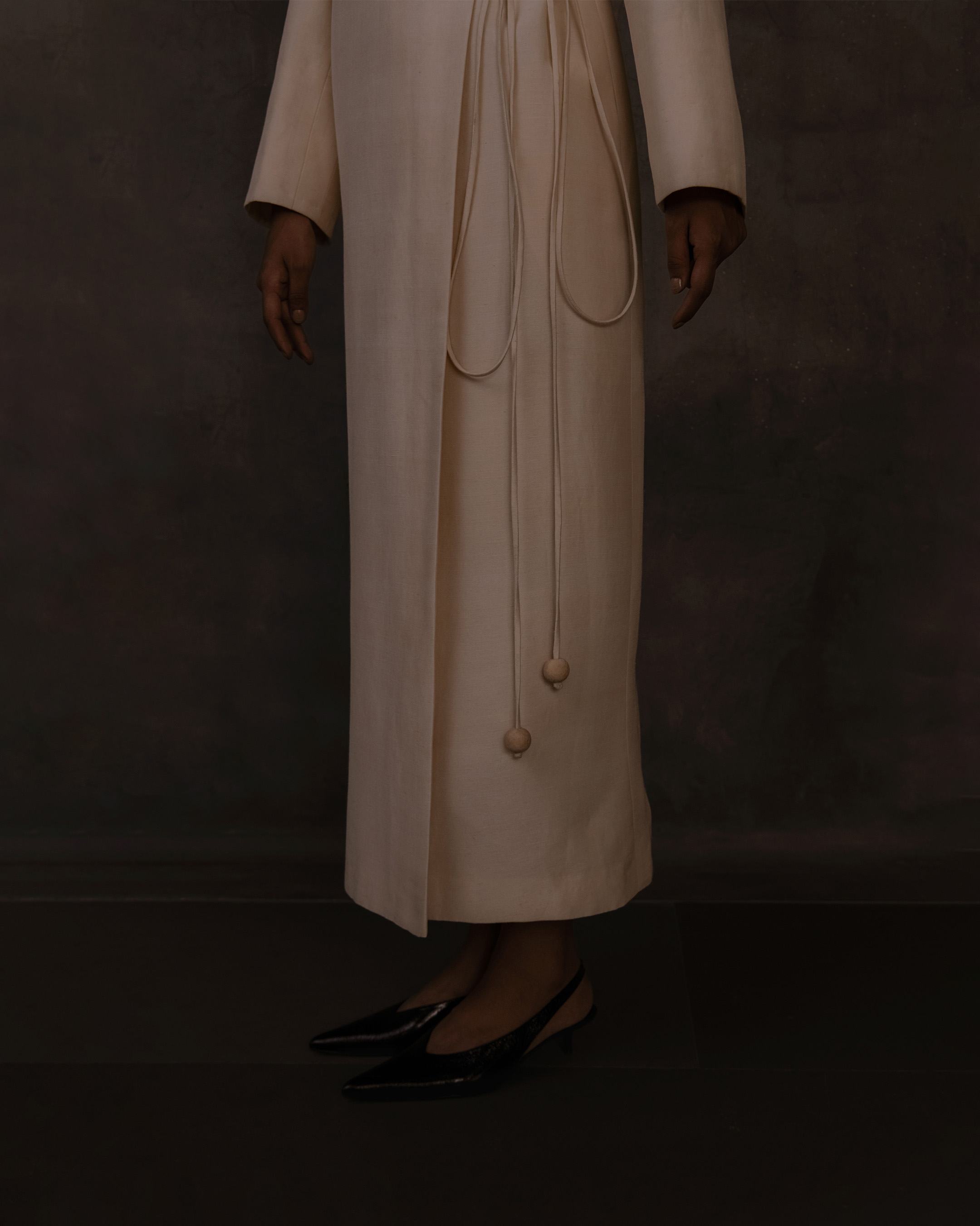 Asymmetric Overcoat