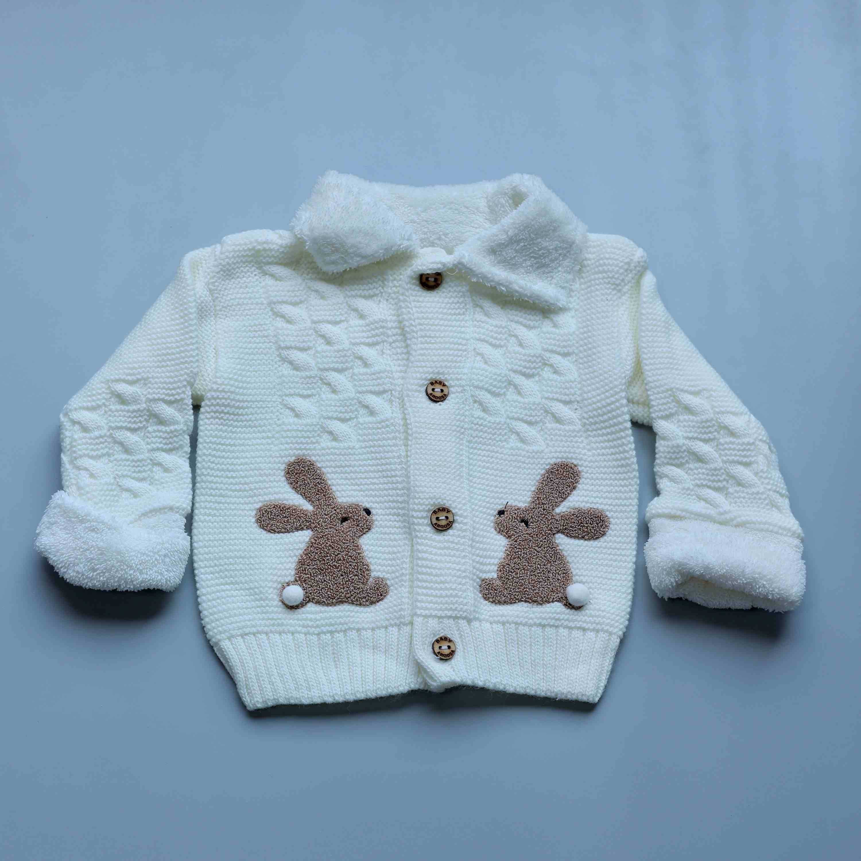 Bunny Hugs Woolen Baby Set