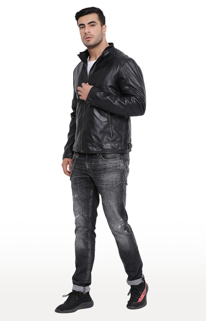 Justanned | Justanned Men Genuine Real Leather Jacket 1