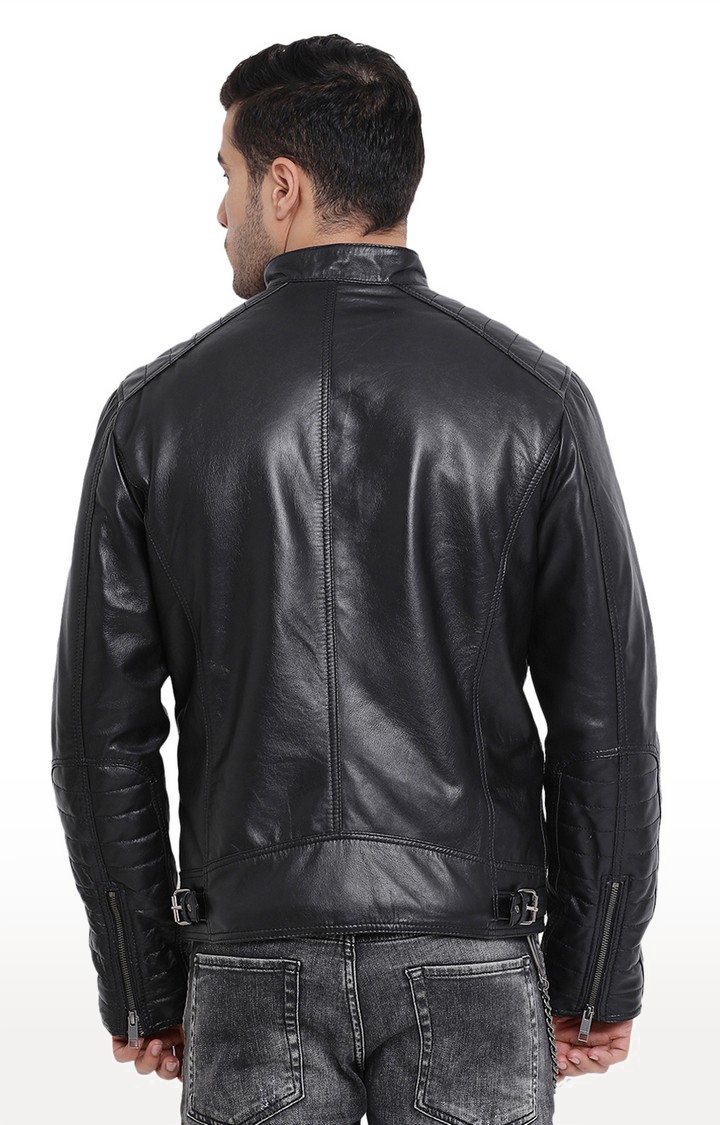 Justanned | Justanned Men Genuine Real Leather Jacket 3