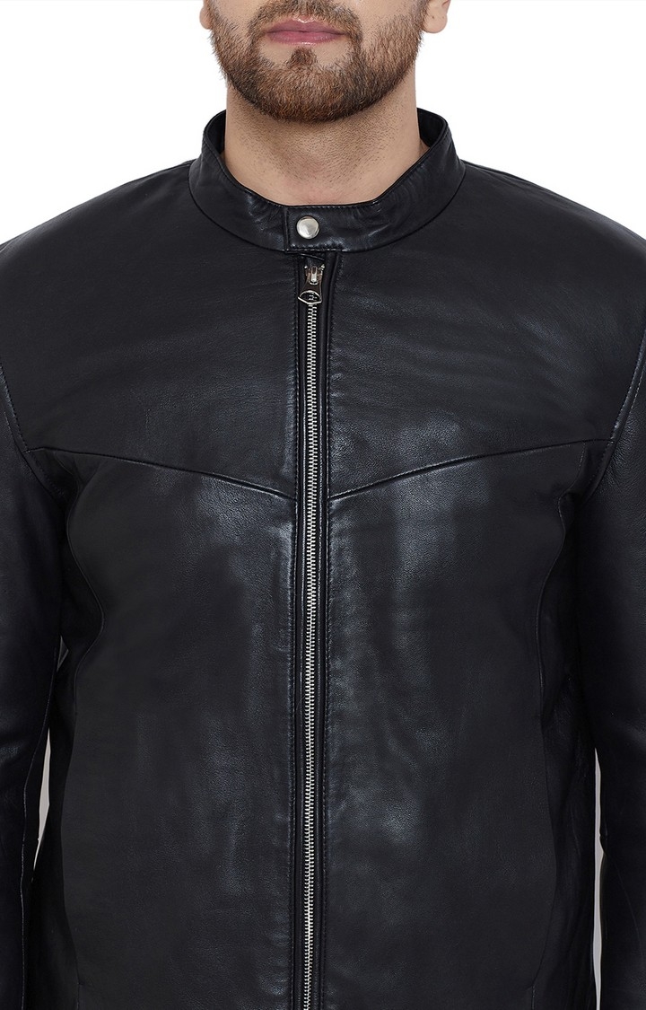 Justanned | Justanned Men Genuine Real Leather Jacket 4