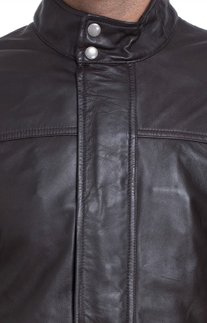 Justanned Sun-Tanned Leather Jacket